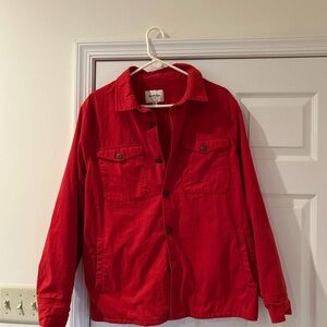 Goodfellow & Co Vibrant Red Shirt
